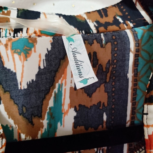 Boho Print Tunic / Dress *Auditions* Sz S* - Picture 6 of 7